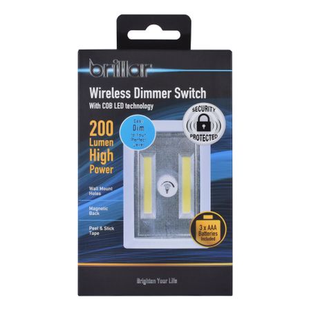 WIRELESS DIMMER LIGHT SWITCH WITH COB LED