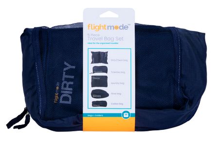 5 PIECE TRAVEL BAG SET