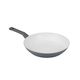 CLEVINGER 28CM NON-STICK FRYPAN(white and grey)