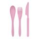 WHEAT STRAW CUTLERY SET
