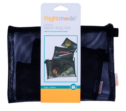 TRAVEL MESH BAG SET 3PK