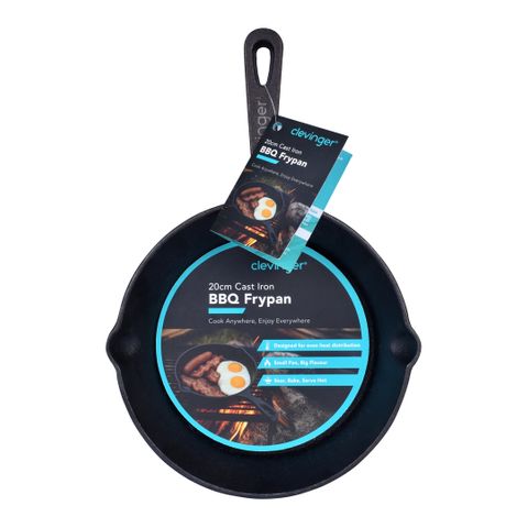 20CM CAST IRON FRY PAN