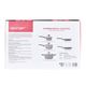 8 PIECE COOKWARE SET(white and grey)