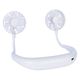 USB RECHARGEABLE NECK FAN (WHITE/BLACK)