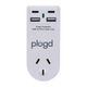 2*USB-A AND 2*USB-C WALL CHARGER WITH SURGE PROTECTION