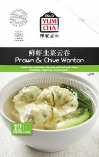 CYC Prawn&Chive Wonton(12pcs) 240gx6