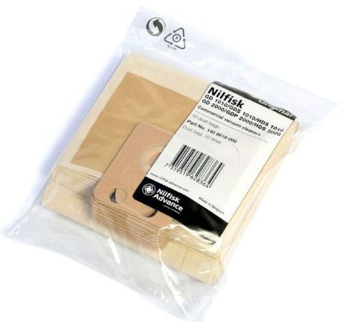 NILFISK VP300/VP400 DUSTBAGS PKT/10