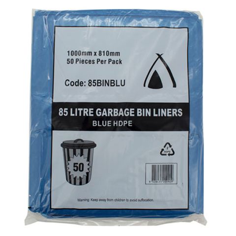 85L H/D BLUE BINLINER 1000X810