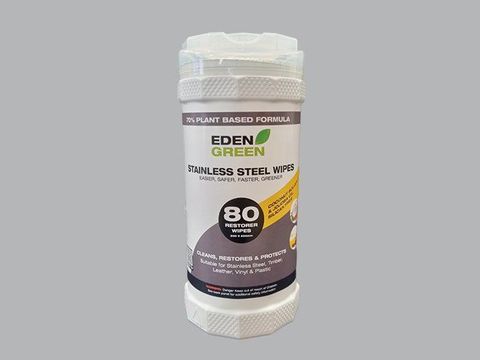 INTERCLEAN STAINLESS STEEL CLEANER WIPES