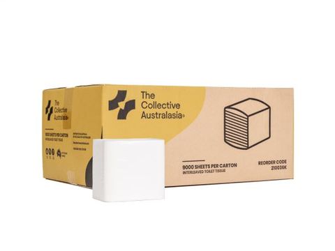 THE COLLECTIVE AUSTRALASIA INTERLEAVE TOILET TISSUE