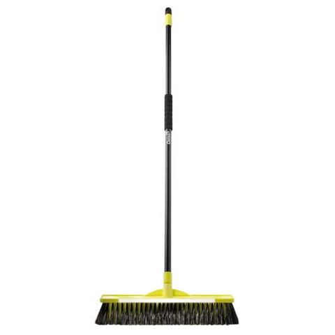 MEDIUM STIFF BROOM & HANDLE 450mm