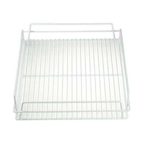 GLASS BASKET PVC WHITE 17X14