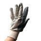 GREY VINYL GLOVES