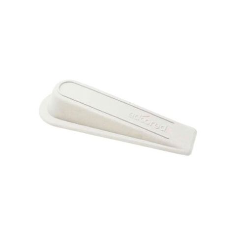 LARGE WHITE RUBBER DOOR WEDGE