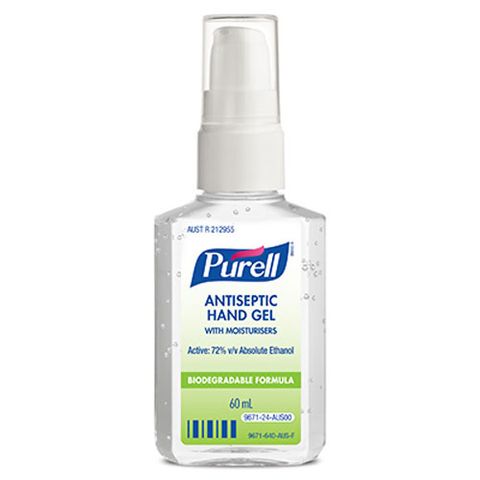 PURELL ANTISEPTIC HAND GEL PERSONAL PUMP BOTTLE