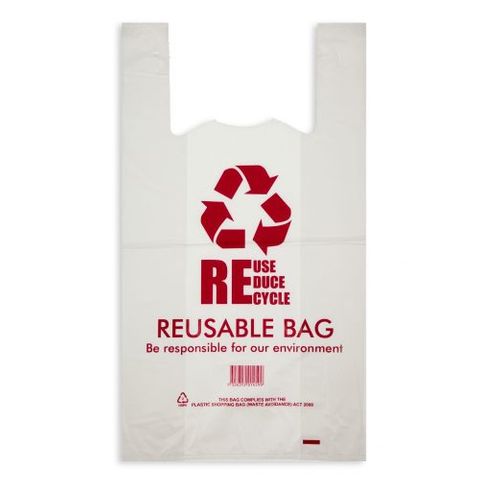 LARGE REUSABLE SINGLET BAG