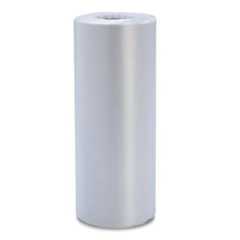 CLEAR HDPE FLAT PRODUCE BAG ROLL 380mmx255mm