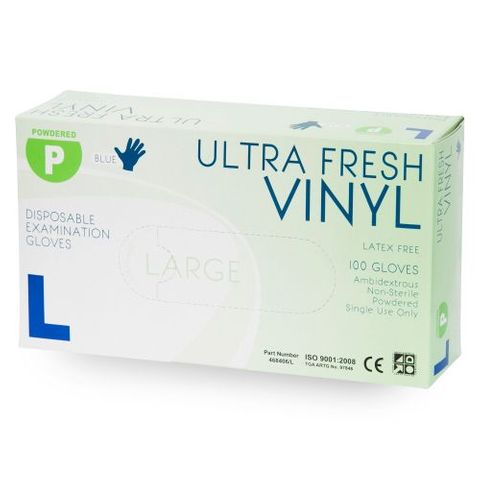 468407 P/FREE BLUE VINYL LARGE PKT/100