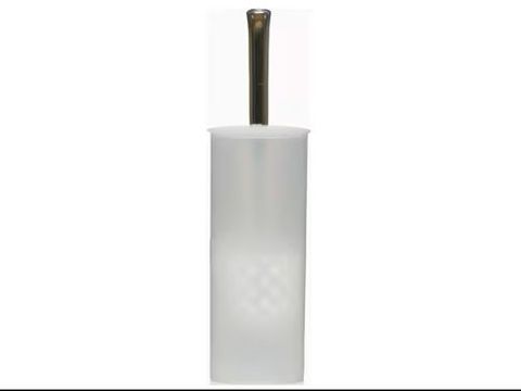 ENCLOSED TOILET BRUSH SET