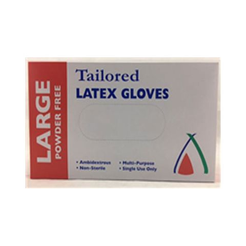 LATEX GLOVES - POWDER FREE