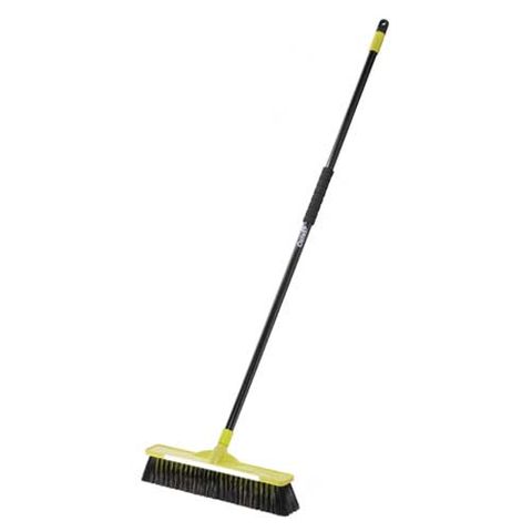MEDIUM STIFF BROOM & HANDLE 600mm