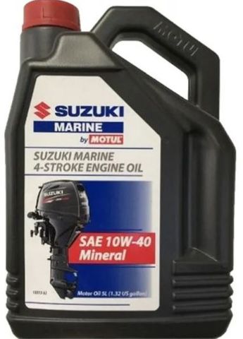 SUZUKI ENGINE OIL 4 STROKE RETAIL PACK 10W40 FC-W 5L