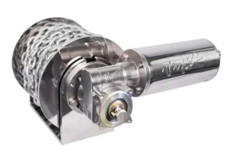 VIPER PS SS MICRO DRUM WINCH 100M HI SPE W/ 10M CHAIN