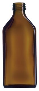 250ml PP28 Amber Glass Flasche