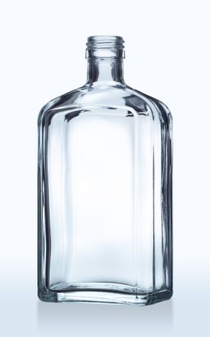500ml PP28 Flint Glass Medizin Bottle