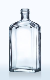 500ml PP28 Flint Glass Medizin Bottle