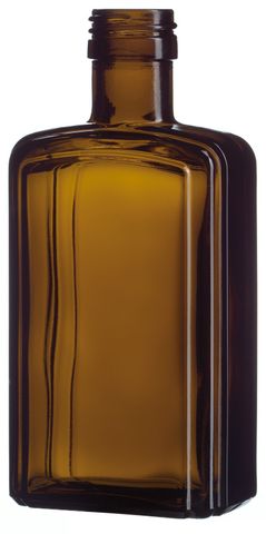 Sample of 250ml PP28 Amber Glass Medizin Bottle