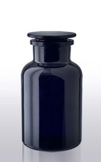 Sample of 500ml Libra MIRON Violetglass Apothecary Jar & Polished Stopper (rinse before use)