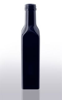 Sample of 250ml Castor 31.5 Std Miron Violetglass Oil Bottle Square (Packed in Box)