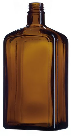 SAMPLE-500ml PP28 Amber Glass Medizin Bottle