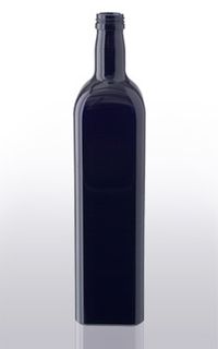 Sample of 500ml Castor 31.5 Std Miron Violetglass Oil Bottle Square