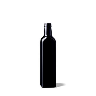 Sample of 500ml Castor 31.5 Std Miron Violetglass Oil Bottle Square