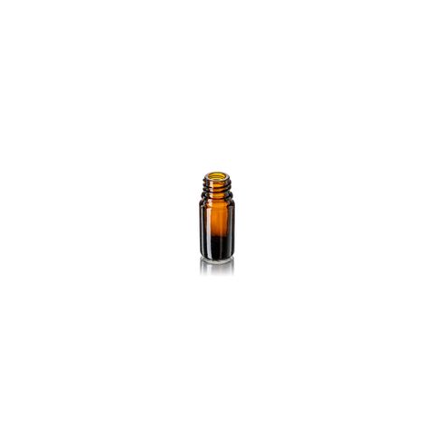 Sample of 5ml DIN168 Amber Glass Bottles