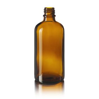 Sample of 100ml DIN168 Amber Glass Bottles