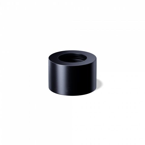 Diffuser screw cap Sence, 24/410, PP, black matt, white inlay