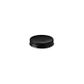 Screw cap Clio 168, 53/400, tinplate, black, violet inlay (Saturn/Viola 150)
