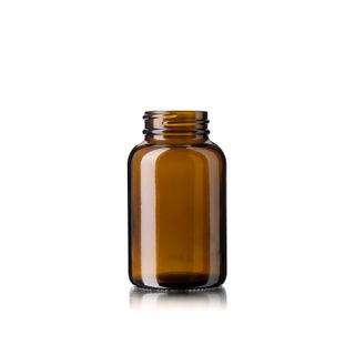 Sample of 120ml Juniper Amber Glass 38/400 Vitamin Jar