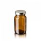 Sample of 150ml Juniper Amber Glass 45/400 Vitamin Jar