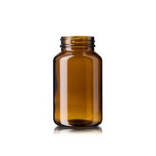 Sample of 200ml Juniper Amber Glass 45/400 Vitamin Jar