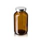 Sample of 250ml Juniper Amber Glass 45/400 Vitamin Jar