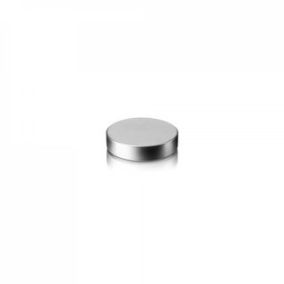 Sample of Screw cap Clio 500, 45/400, tinplate, silver, white inlay (Juniper 150/200/250)