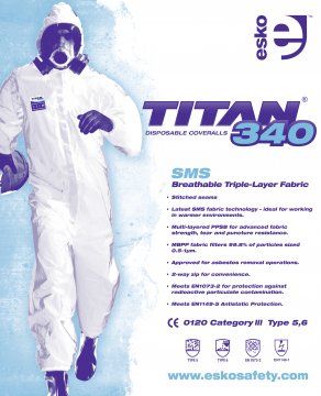 TITAN 340 TYPE 5 & 6 COVERALL