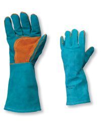 WELDING GLOVES GREEN/GLD