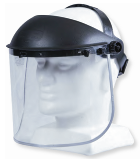 FACE SAFE T TEC  FACESHIELD AND BROWGUARD