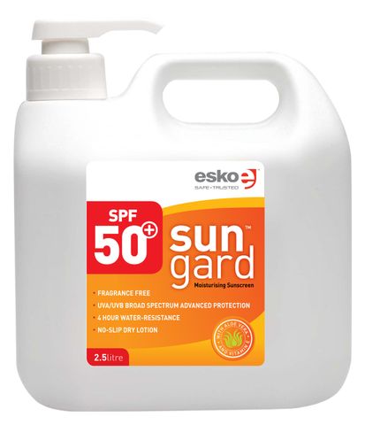 SUNSCREEN SUNGARD SPF50 PUMP BOTTLE 2.5 LT