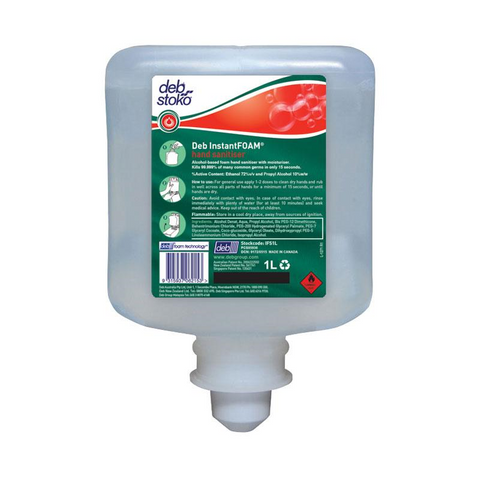 DEB STOKO INSTANT FOAM SANITISER 1L